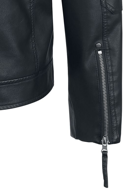 Emp Riddler Jacket Good Riddance | RED by EMP Faux Leather Jacket | EMP