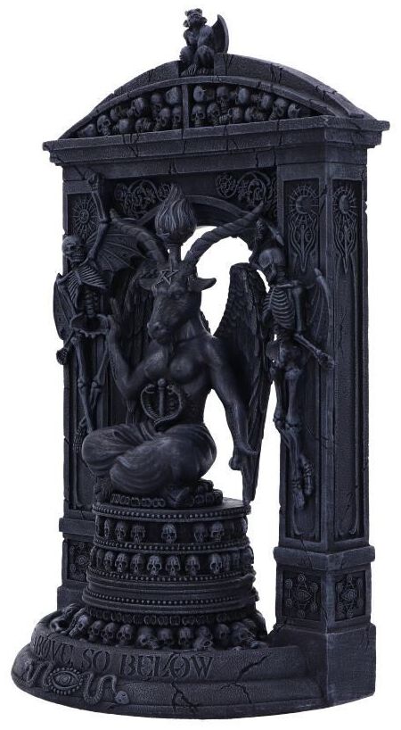 Nemesis Now Baphomet's Prophecy 19 Cm Noir - Figurine Main De Baphomet Gothique