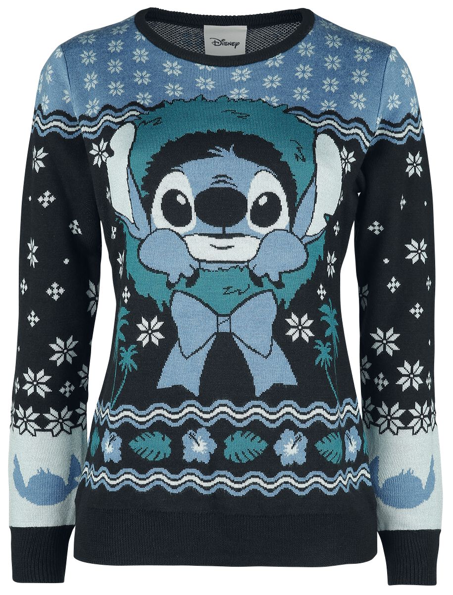 Stitch Pull Noel Disney Peluche Stitch Pull Noel New Disney Store