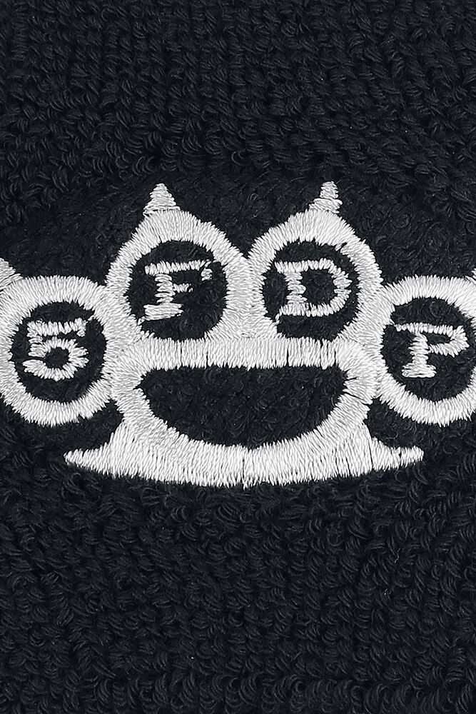 Chapeau Officiel Five Finger Death Punch - Logo Poing Et Crâne - Noir - Taille Unique - Merchandising Rock