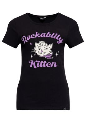 Queen Kerosin Damen T-Shirt Speed up Queens in Offwhite Queen Kerosin Damen T-Shirt Speed up Queens in Offwhite