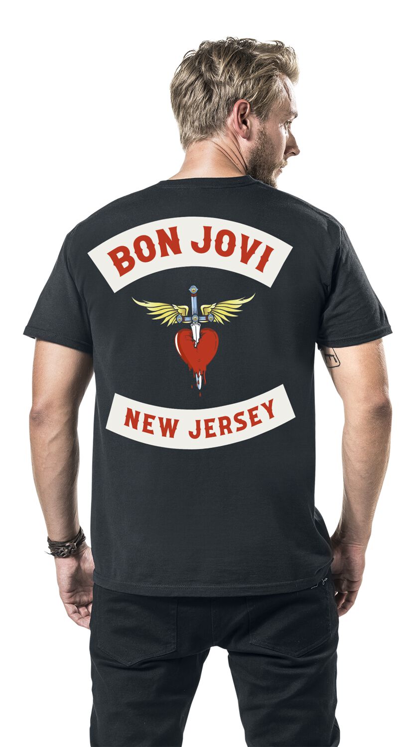 New Jersey Dagger Bon Jovi T-Shirt EMP