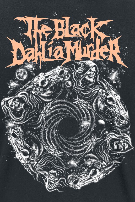 The Black Dahlia Murder Detroit Logo T-Shirt - Official Band Tee, Men's Size M, Black