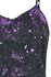 Top with Galaxy Print