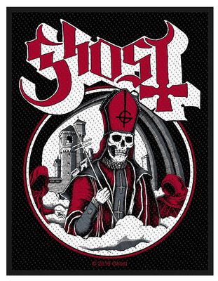 "Secular Haze" Patch black-white-red by Ghost, view 1