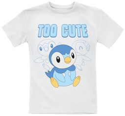 Kids - Piplup Too Cute, Pokémon, T-Shirt