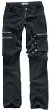 Skarlett, Black Premium by EMP, Cloth Trousers