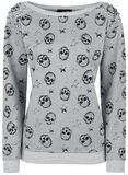Skully Sweatshirt, Full Volume by EMP, Sweatshirt