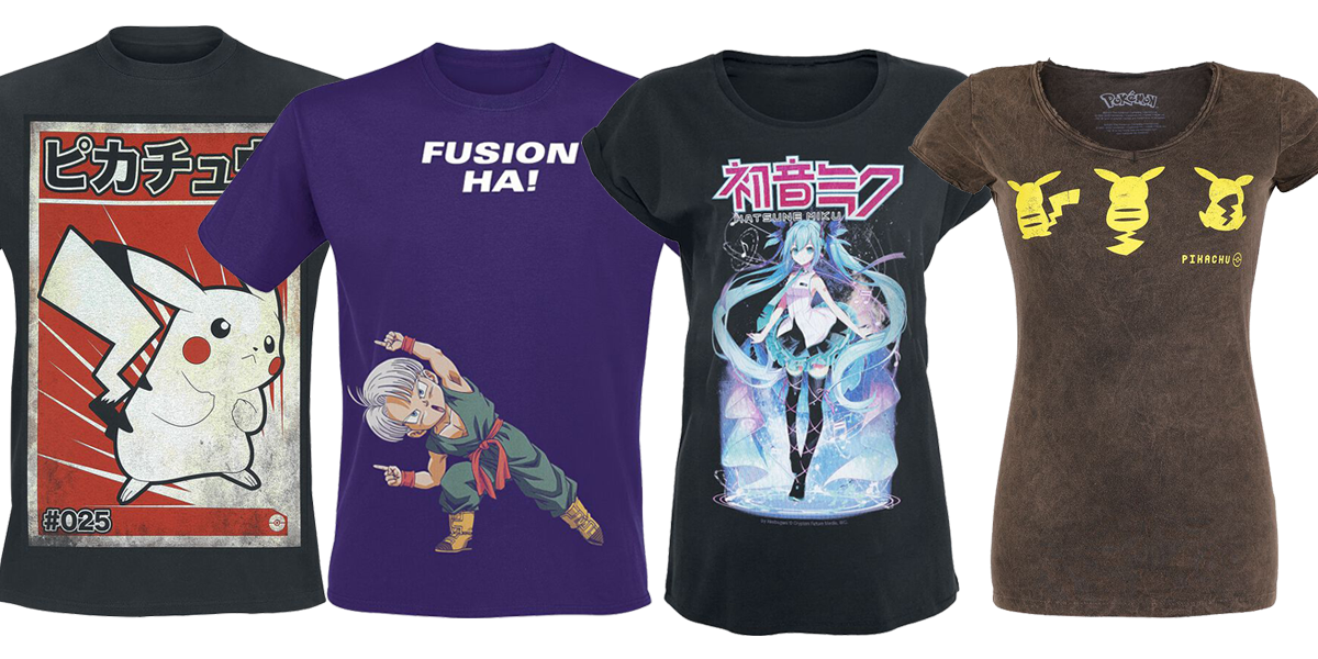 anime t shirts