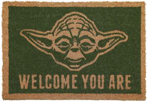 star wars yoda welcome you are doormat