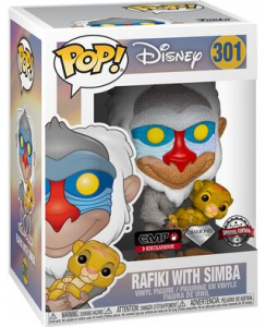Rafiki with simba funko pop
