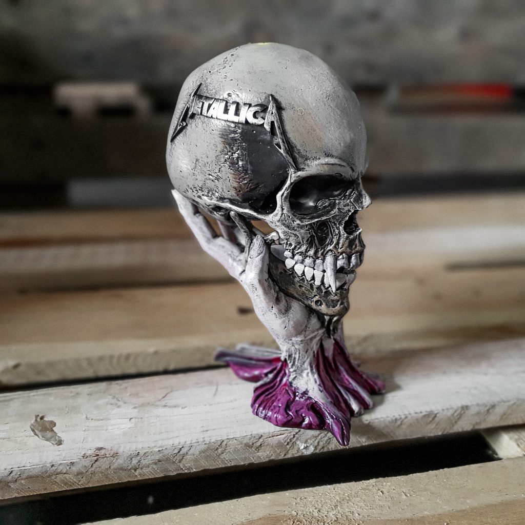 Our Top 10 Items For Halloween - Metallica Skull