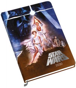 star wars 2020 calendar notebook